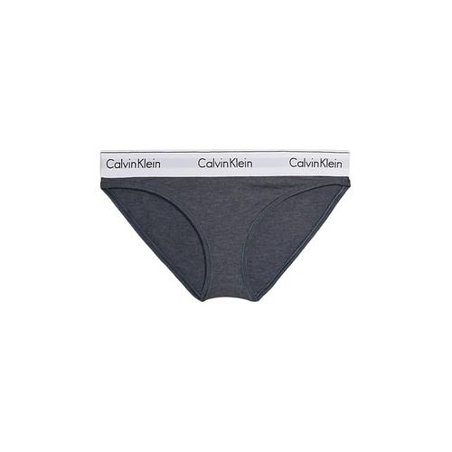 Calvin Klein Underwear Slip Avec Bande Logo Bleu Chiné