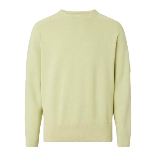 Calvin Klein Pull Col Rond En Point De Milan Vert Clair