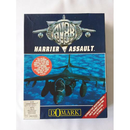 Av-8b Harrier Assault - Domark - Disk Sur Amiga