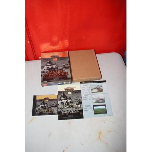 Panzer Commander Simuateur De Char De La Seconde Guerre Mondiale Jeu Pc Big Box Grosse Boite