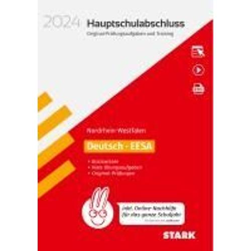 Stark Original-Prüfungen Und Training - Hauptschulabschluss 2024 - Deutsch - Nrw - Inkl. Online-Nachhilfe