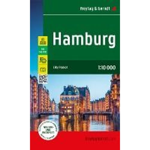 Hamburg, Stadtplan 1:10.000, Freytag & Berndt