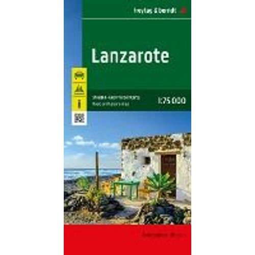Lanzarote, Straßen- Und Freizeitkarte 1:75.000, Freytag & Berndt
