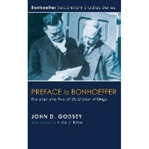 Preface To Bonhoeffer