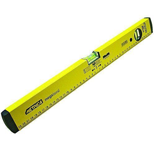 Metrica 32296 Megalevel Niveau à bulles aluminium 2 fioles