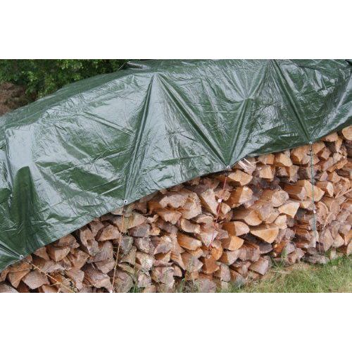 Connex FLOR80435 Bâche Bois 6 x 1,5 m 210 g