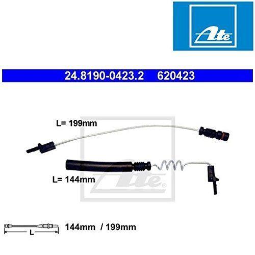 ATE 24.8190-0423.2 Contact d'avertissement, usure des garnitures de frein