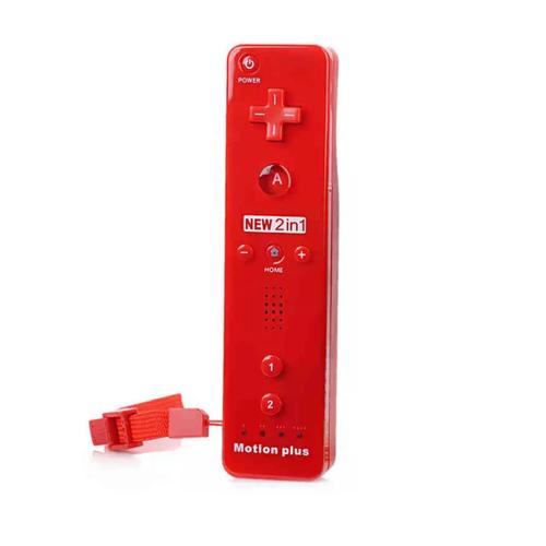 Télécommande Wiimote Plus (Avec Motion Plus) Pour Nintendo Wii Et Wii U - Rouge
