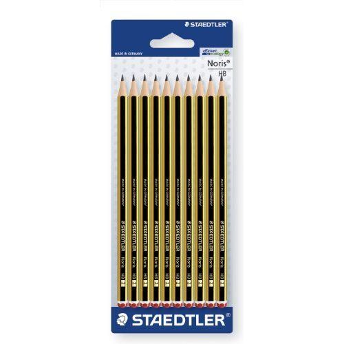 Staedtler Noris / 120-2bk10d Crayon À Papier Hb 10 Pièces Import Allemagne