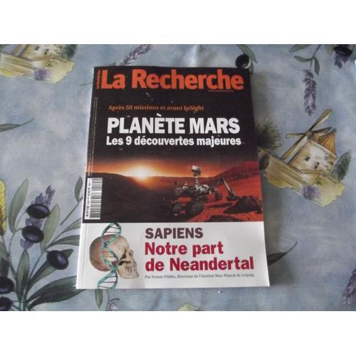 La Recherche 535 "Planète Mars"