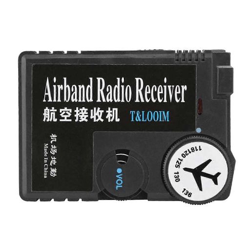 118-136MHz Airband Radio Rcepteur Rcepteur De Bande Aronautique Air-Sol Haute Sensibilit Rcepteur Radio Numrique