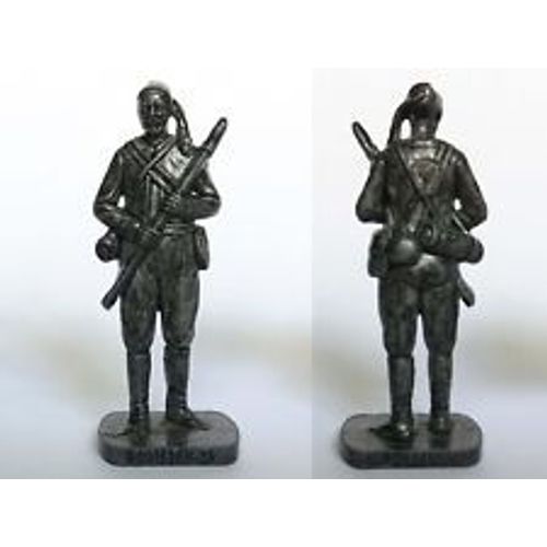 Rare Figurine Kinder En Métal, Années 80 = Série Soldat Sudista, Le N° 3 - Rp 1482 Patent