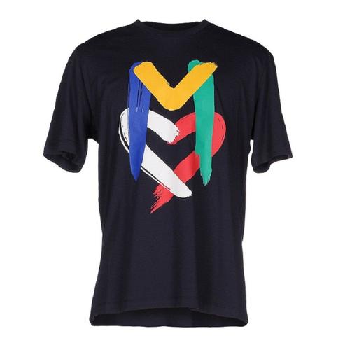 T Shirt Love Moschino Bleu M Colors