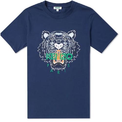 Kenzo T-Shirt Homme Tigre Marine