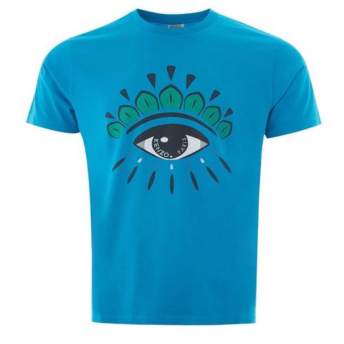 Kenzo T-Shirt Homme Eye Bleu