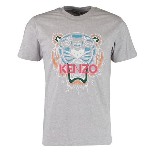 Kenzo T-Shirt Homme Tigre Gris