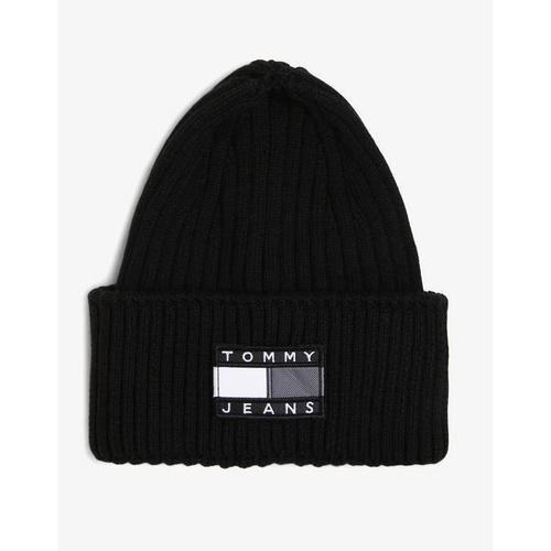 Tommy Jeans Bonnets Tjm Heritage Archive Beanie Mixte Noir