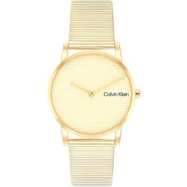Calvin Klein - Montre Femme Timeless Doré 25100035 - Jaune