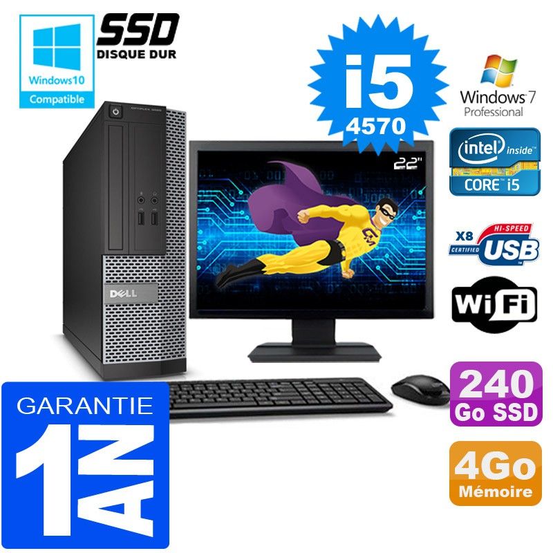 Dell OptiPlex 3020 SFF · Reconditionné - PC de bureau