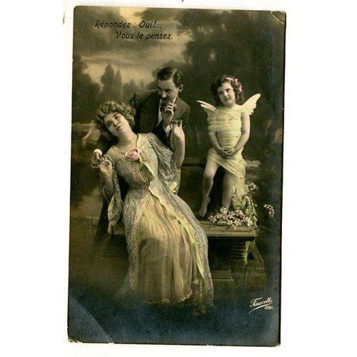 Carte Postale Ancienne - " Répondez : Oui ! ... Vous Le Pensez " - Fauvette