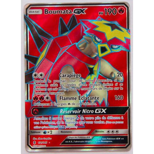 Boumata Gx Carte Pokemon