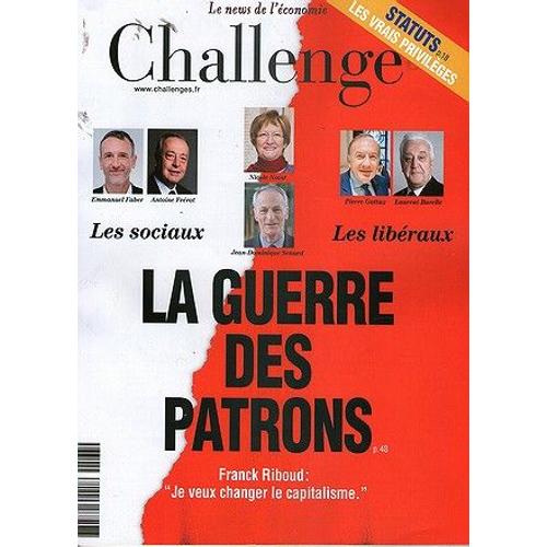 Challenges 563 "La Guerre Des Patrons"