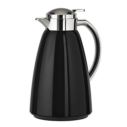 Emsa 516527 Campo, Isotherme 1 L, 100 % Étanche, Fermeture Quick Tip, 12, 24 Standard Chaud/Froid, Anthracite