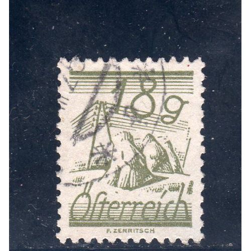 Timbre-Poste DAutriche (Paysage)