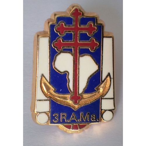 3 Rama Régiment D'artillerie De Marine Pins De L'insigne