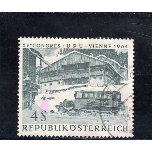 Timbre-Poste D¿Autriche (15ème Congrès De L¿Union Postale Universelle À Vienne)