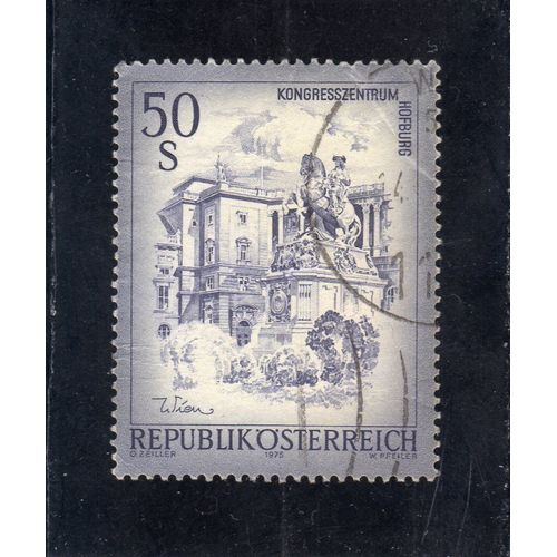 Timbre-Poste DAutriche (La Hofburg À Vienne)