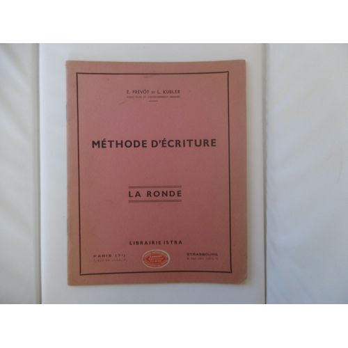 Cahier Pour Apprendre A Écrire Les Lettres De L Alphabet , La Ronde