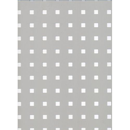 tole perforée perforation, carrées, distance milieu-Trou central: 30mm, 467197