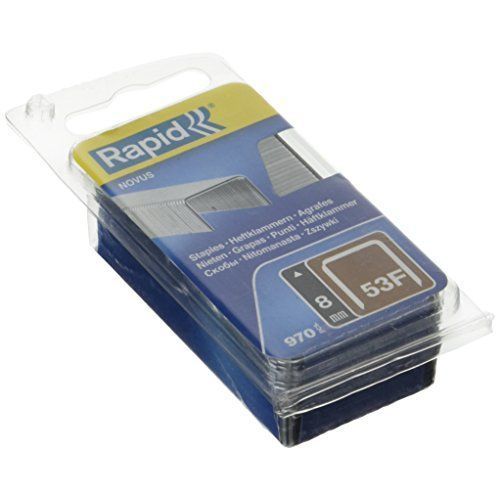 Rapid 5000556 Blister de 970 Agrafes 53F/8 mm galva 0,97M