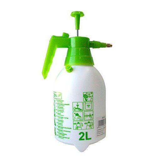 CON: P Pulvérisateur Jardin drucksp Pulvérisateur 2L avec récipient sous pression stable et buse laiton réglable Multicolore