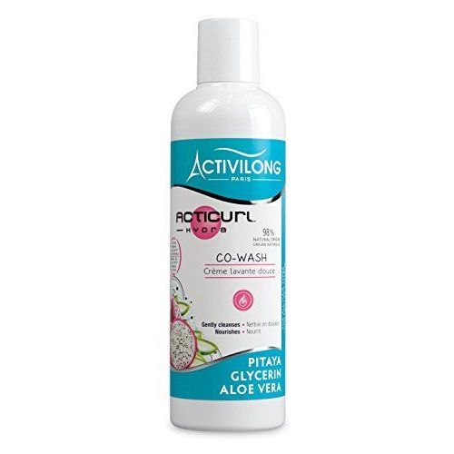 Activilong Acticurl Hydra Co-Wash Crème Lavante Douce Pitaya Glycerin Aloe Vera 240 Ml 