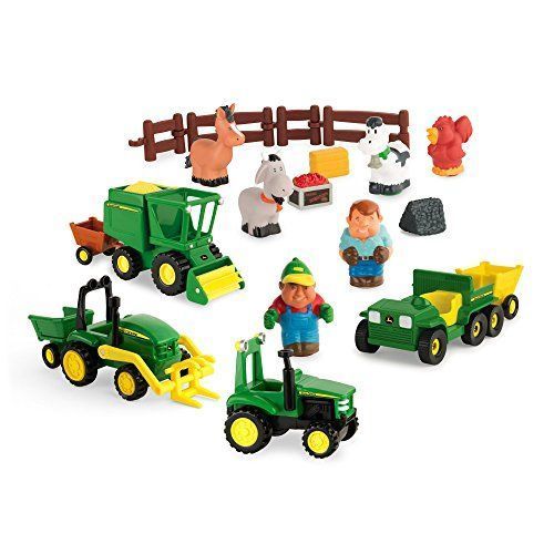 Tomy - 34984a2 - Coffret De Véhicules, Animaux Et Accessoires Pour Jouer Au Fermier