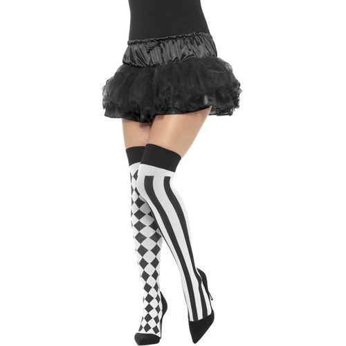 Bas Courts Arlequin (Taille Unique Femme)