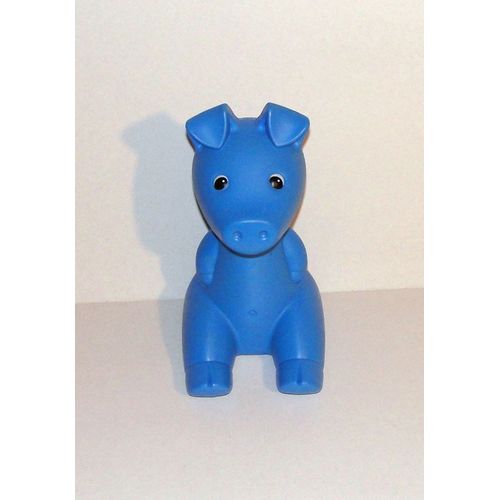 Figurine Cochon Bleu Tirelire Ikea Monika Mulder