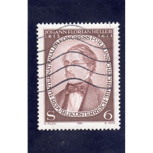 Timbre-Poste D¿Autriche (11ème Congrès International De Chimie Clinique)