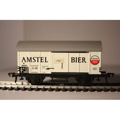 Wagon Frigo "Amstel Bier" Fleischmann Ho Référence 1206-Fleischmann-Fleischmann