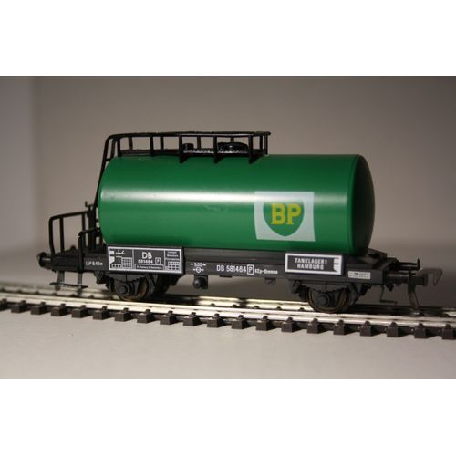 Wagon Citerne Bp De La Marque Fleischmann Ho Référence 1475 Bp-Fleischmann