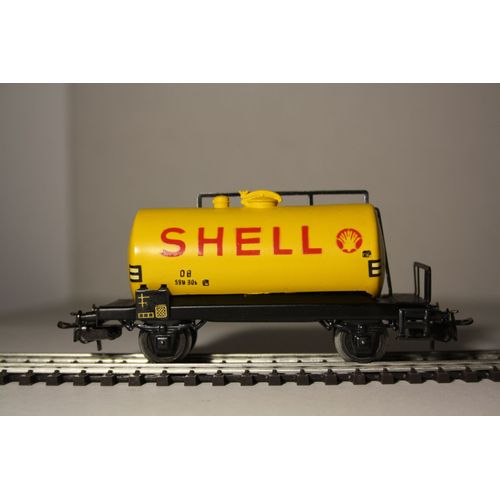 Wagon Citerne Shell Märklin Ho Référence 4502-Marklin