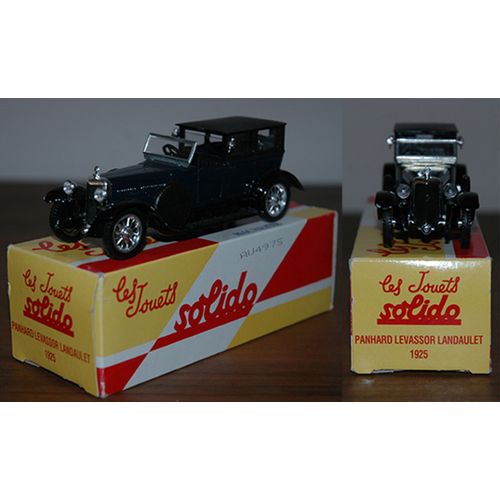 Panhard Levassor Landaulet 1925-Solido