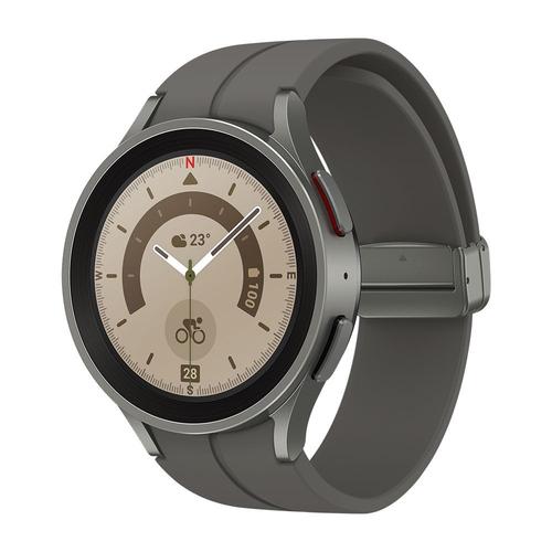 Montre Connectée Samsung Galaxy Watch 5 Pro 45 Mm Lte Gris Titane