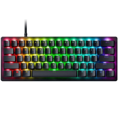 Razer Huntsman V3 Pro Mini clavier mécanique 60 % RVB commutateurs optiques analogiques Gen-2 Us noir
