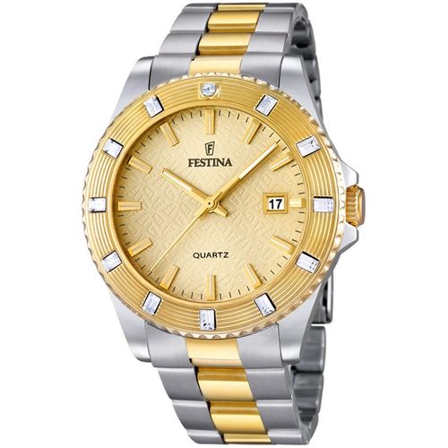 Festina Montre Femme Analogique - Quartz - Acier Inoxydable Uf16688/2