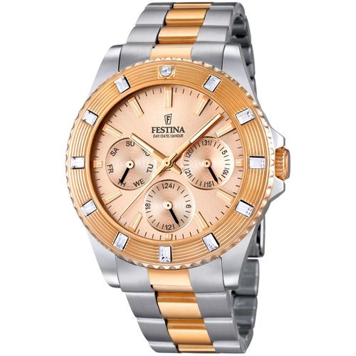 Festina Montre Femme Analogique - Quartz - Acier Inoxydable Uf16695/2