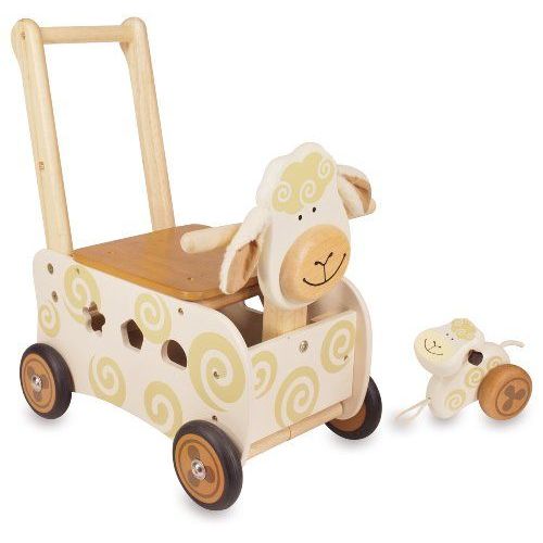 Pousseur Porteur En Bois Mouton