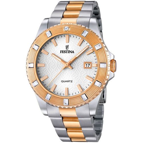 Festina Montre Femme Analogique - Quartz - Acier Inoxydable Uf16687/1